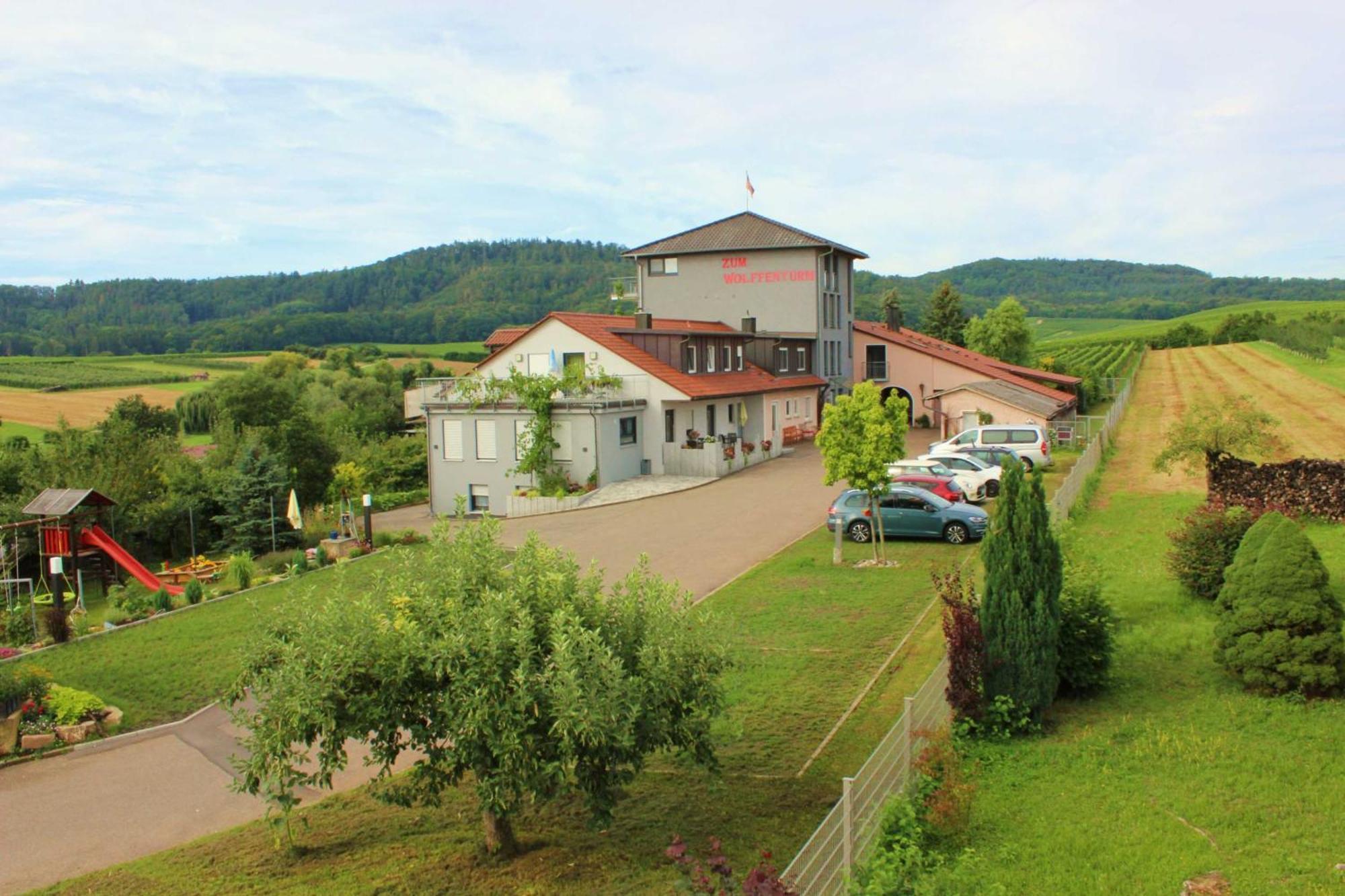 Gaestehaus Zum Wolffenturm Lehrensteinsfeld ภายนอก รูปภาพ